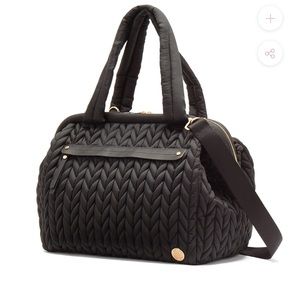 Happ Paige Carryall Black Bag Diaper